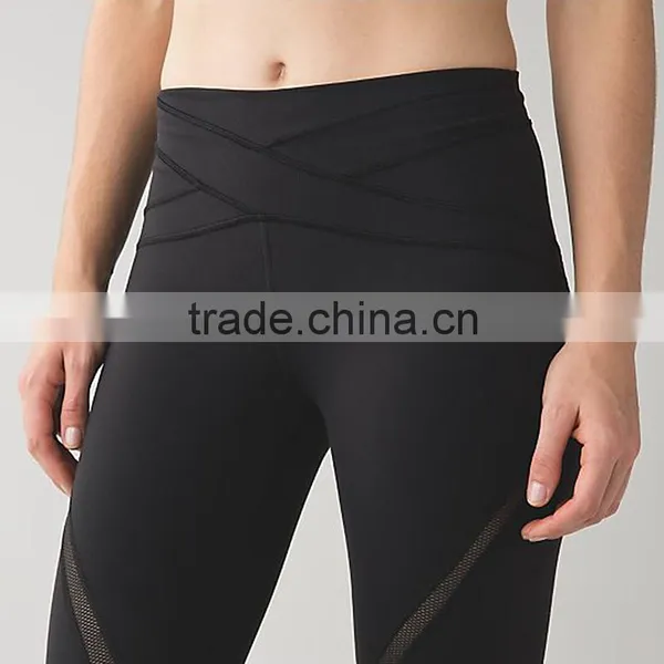 New Women Capri YOGA Running Elastic Sports Pants Leggings Fitness Trouser photo-4