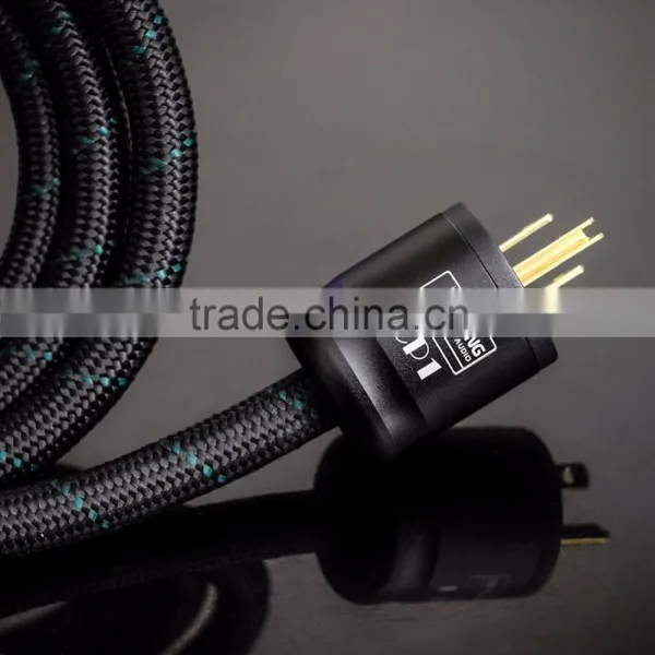 Yulong Audio CP1 HiFi OFC Power Cable/ Power Line (Gold Plated Plugs) photo-4