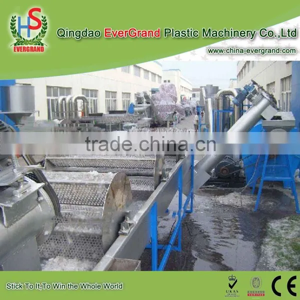 High Performance Waste Plastic Crushing And Washing Line Farm Film Processing Facility photo-3