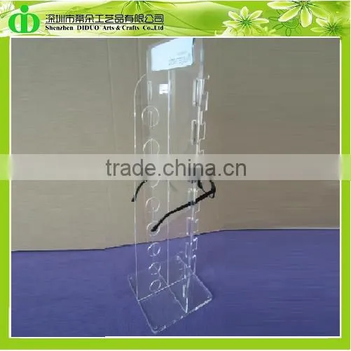 DDU-0002 Wholesales Clear Plexiglass Display Stand, Plexiglass Eyewear Display Stand, Plexiglass Glasses Display Stand photo-5