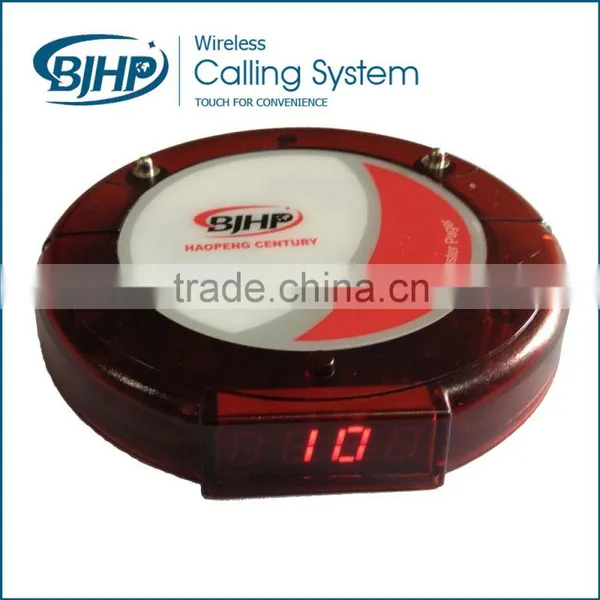Wireless Transmitter and Receiver Vibrating Buzzer Pager for Restaurant /fast Food Court photo-2