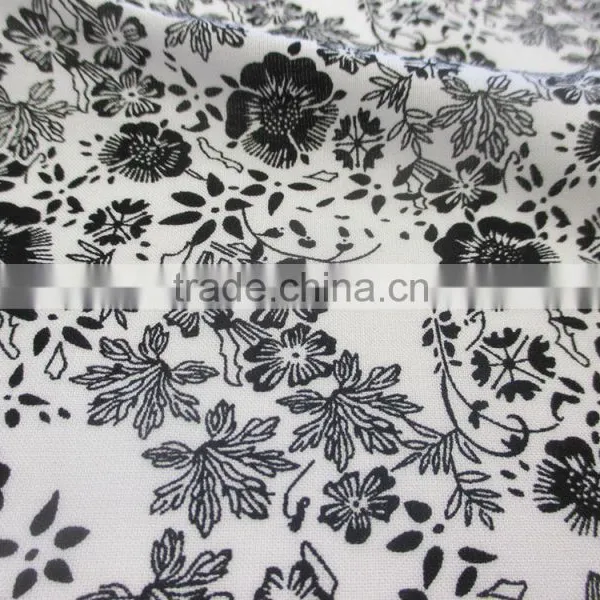 China Weifang Manufacturer Wholesale Cheap Viscose Printed Fabric for Lady Dress photo-2
