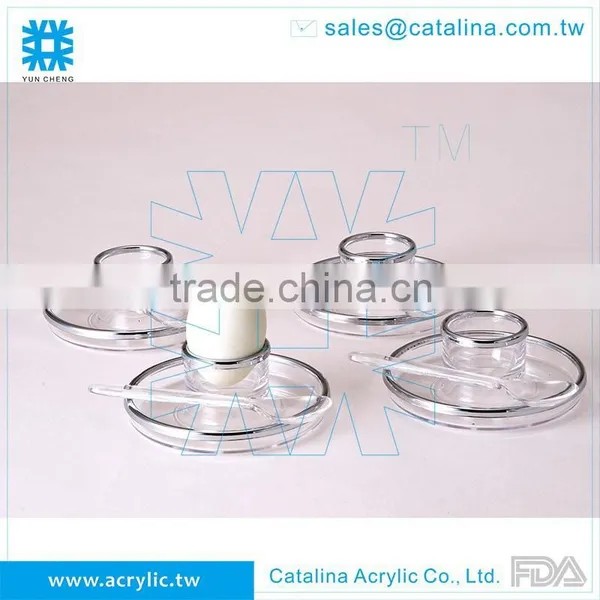 Crystal Acrylic Egg Tray