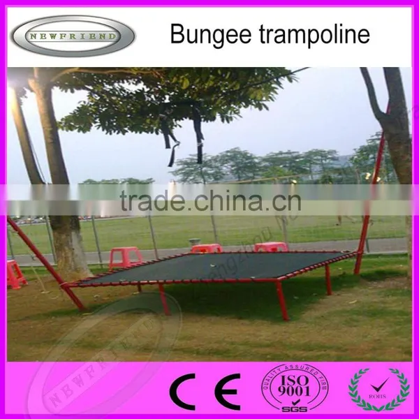 China Factory Hot Sell Inflatable Bungee Trampoline Sale photo-2