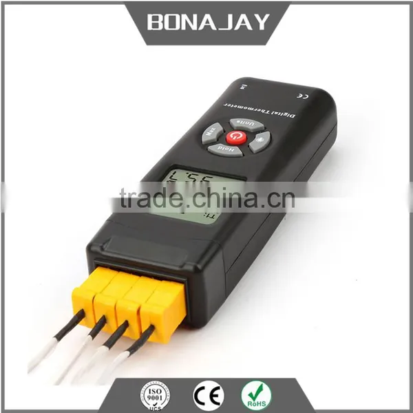 Types of Thermometers Industrial Thermometer With Four Type K Thermocouples Input photo-2
