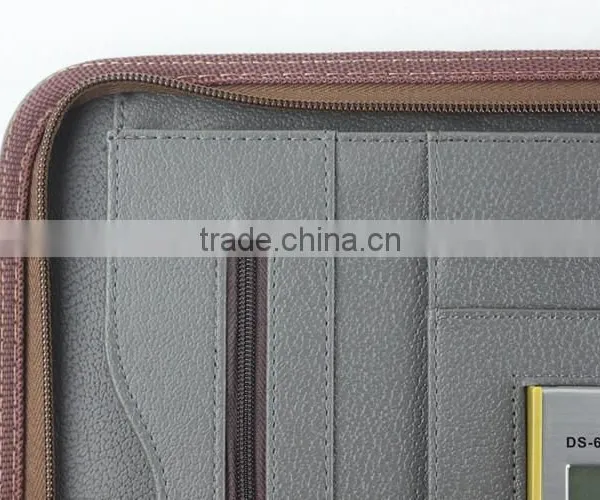 A4 Portfolio/leather Folder /organizer Professional Supplier photo-3