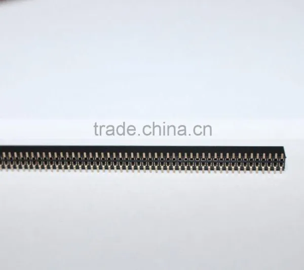 Female Header 1.27mm Double Row Smt 40 Pin photo-2