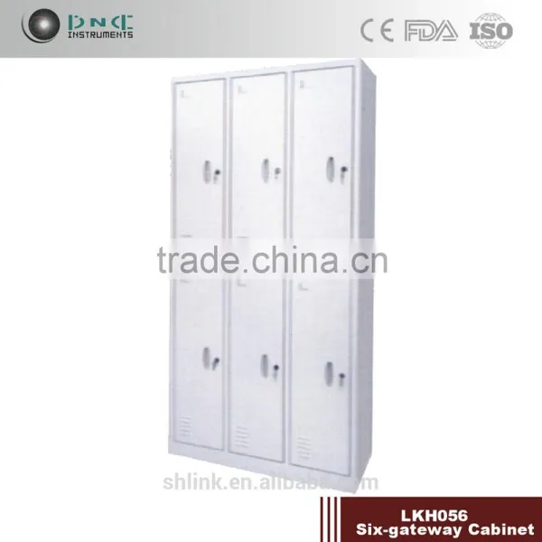 Hospital Furniture LKH056 Six-gateway Cabinet