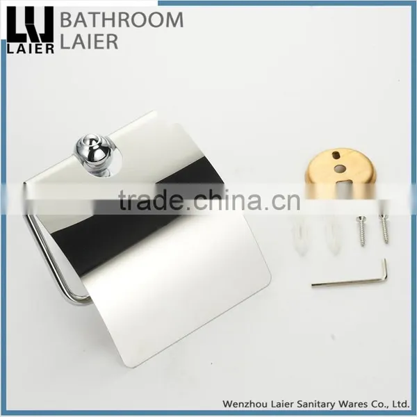 11133 Modern Kitchen Design China Goods Wholesale Chrome Plated Bathroom Accessory Set Toilet Paper Holder photo-5