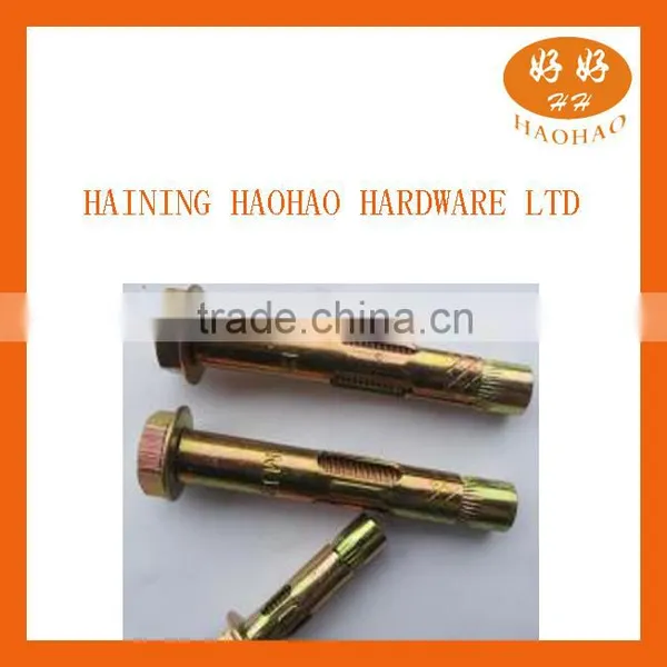 M10 Carbon Steel Yellow Zinc Plated Wedge Anchor photo-2