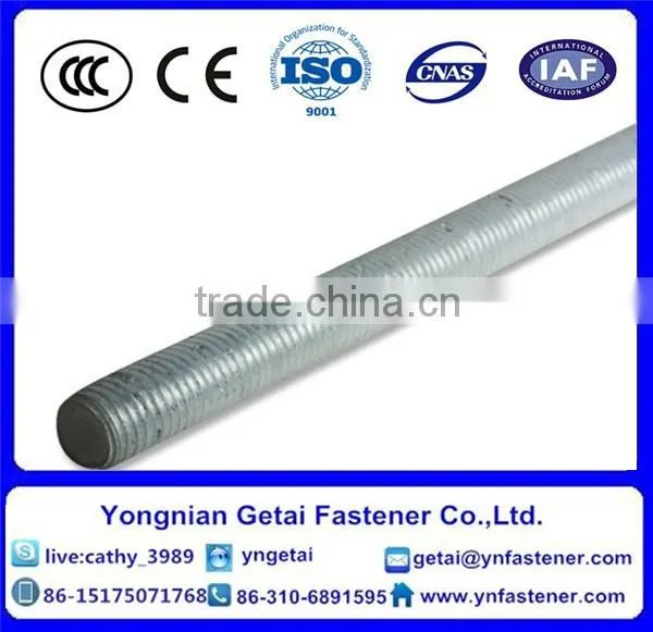 Grade 4.8 Grade 8.8 Hot Dip Galvanized Threaded Rod photo-3