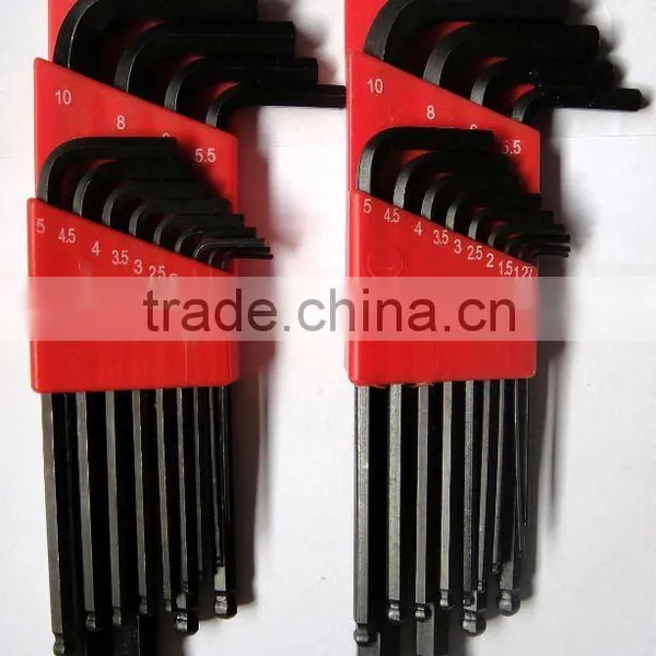 The Low Price and The Hot Sale BY13001 13PCS Ball Head Hex Key Wrench