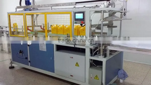Lubricant bottle bagging machine
