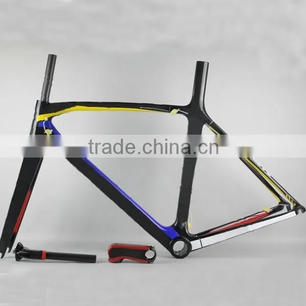 New Arrival 695 Super Light Carbon Road Bike Frames,High Quality Carbon Bike Frames,700C Chinese Road Bike Frames photo-4