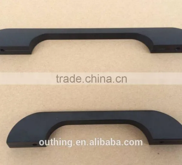 Anodized Black Color Finishing Aluminum Alloy Furniture Kitchen Cabinet Handle photo-2