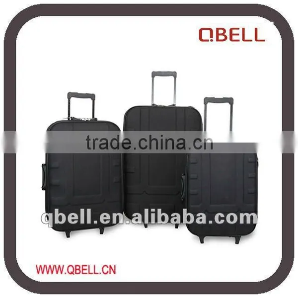 3pcs EVA Luggage Trolley Case Suitcase Bag for Promotion