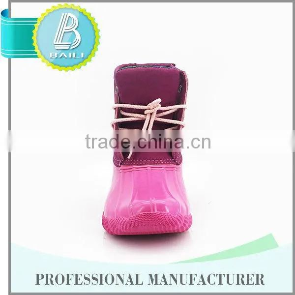 High Quality 100% Natural Rubber Cheap Rain Boots for Sexy Women photo-2