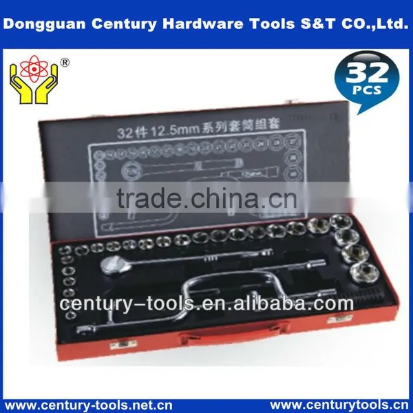 Cheap Hand Tool Heavy Duty Car Precision Ratchet Socket Tool Set
