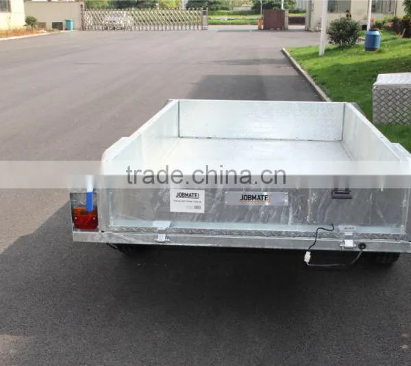 Single Axle Hot Dip Galvanized 7X4 Box Trailer With Cage (fully Welded) photo-4