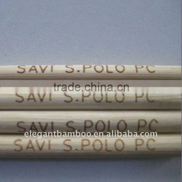 Hot Stamped Bamboo Food Sticks