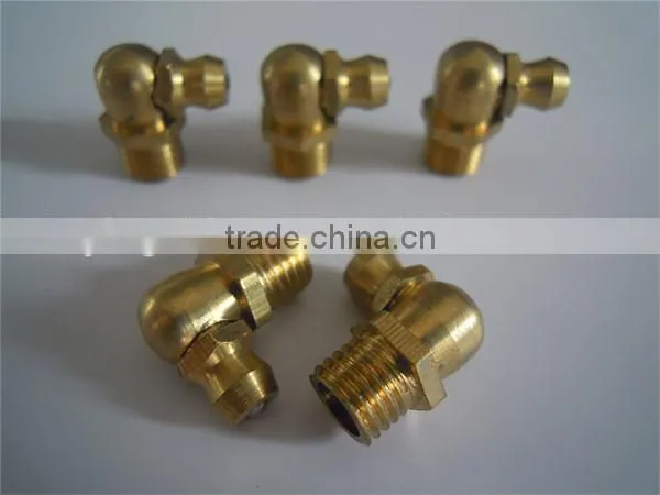 Brass Grease Nipple 90degree PT1/8"x28 photo-2