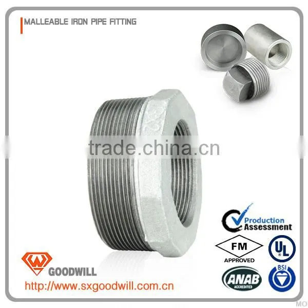 Malleable Iron Pipe Fittings GI Bushing photo-2
