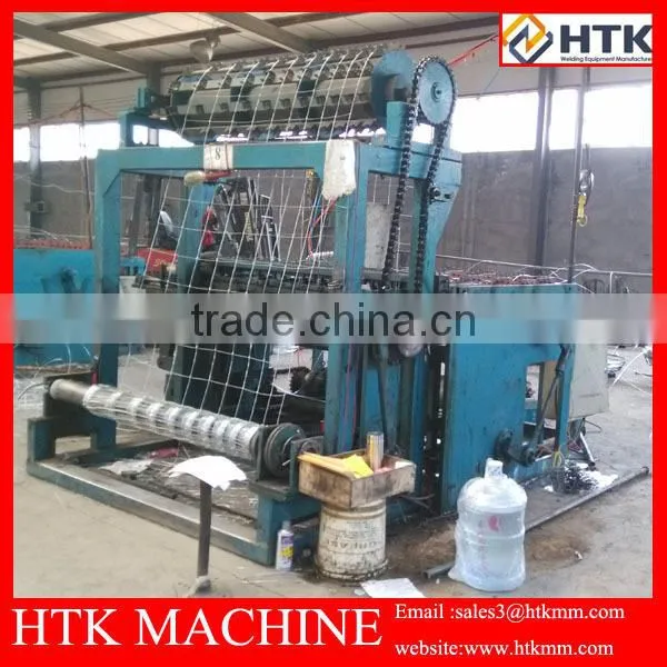 2015 Updtaed Factory Layout Automatic Hinge Joint Knot Field Fencing Machine photo-3