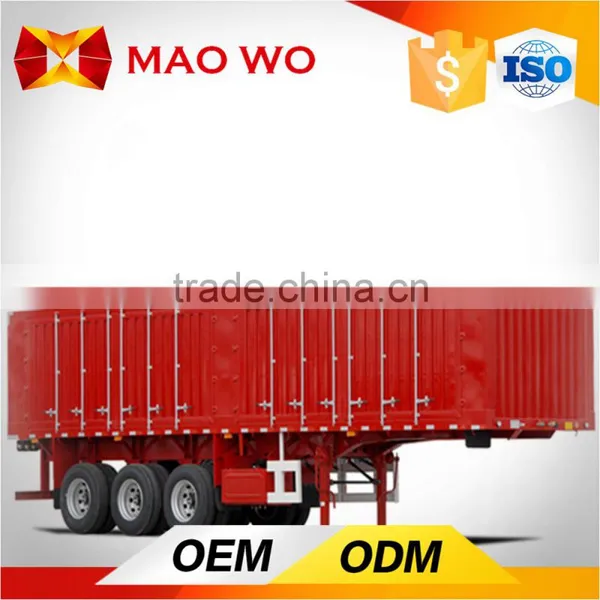 50Ton Hino Brand 6x4 6x6 6x8 Cargo Truck , Van Type Semi Trailer photo-2