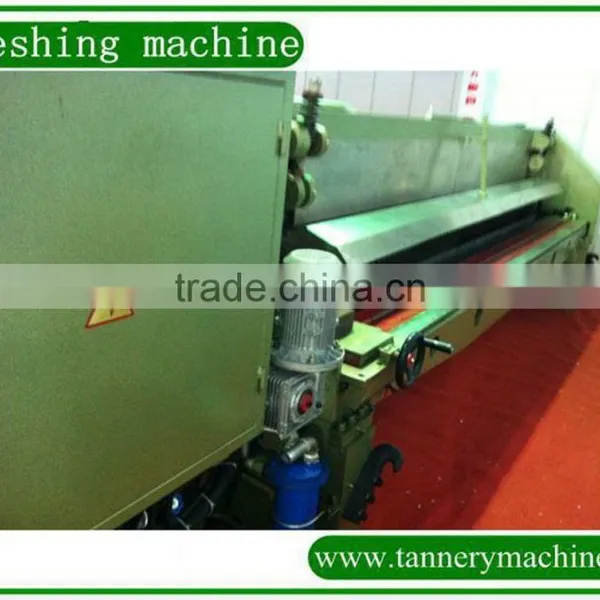 Sheep Goat Leather Hydraulic Fleshing Machine With Wool photo-4