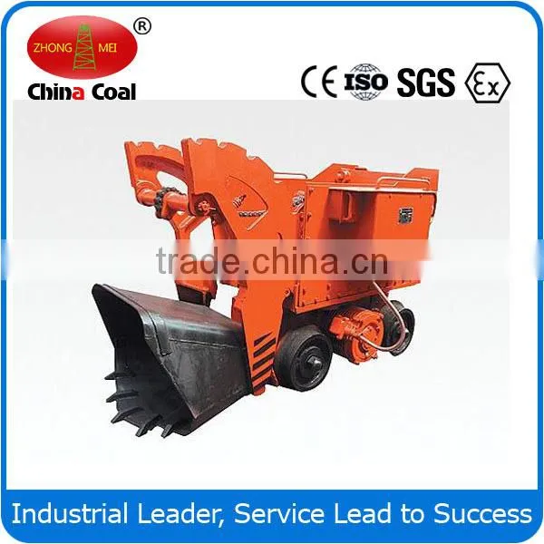 Underground mining use wheeled rock loader electric rock loader