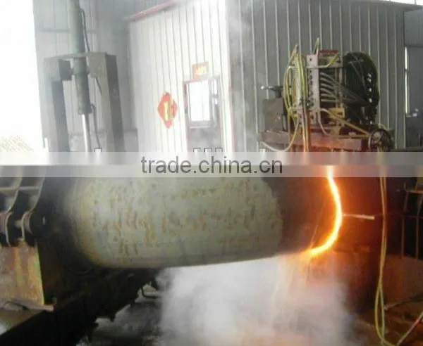 Large pipe hot induction machine