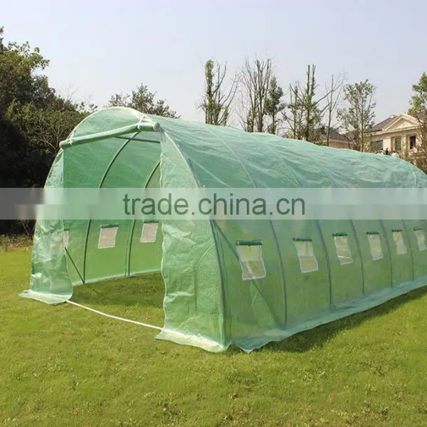 Hoop Greenhouse Polytunnel Garden Greenhouse8x4x2.25 photo-2