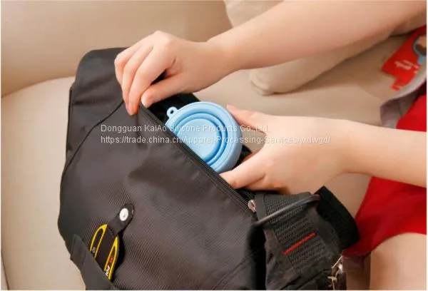 Easy Stock Folding Cups For Travel Drink Silicone Container photo-4