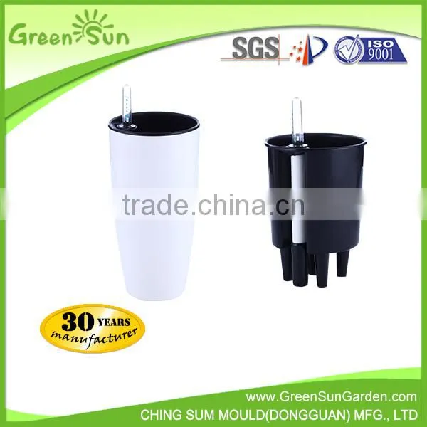 Vertical Tower Garden Self Watering Flowers Plastic Planter Planter Pots photo-2