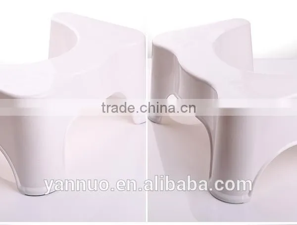 Toilet Squatting Stool, Plastic Toilet Foot Stool, Bathroom Squatty Potty Toilet Stool photo-2