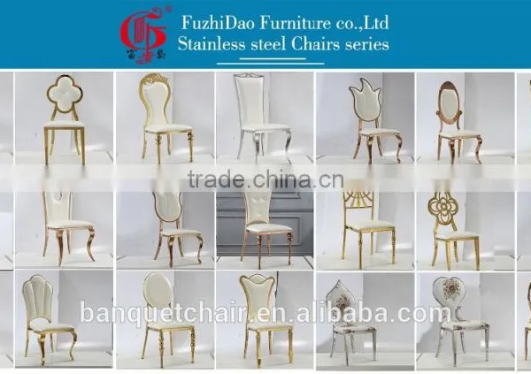 Blue Fashion Stainless Steel Dining Chair for Sale photo-5
