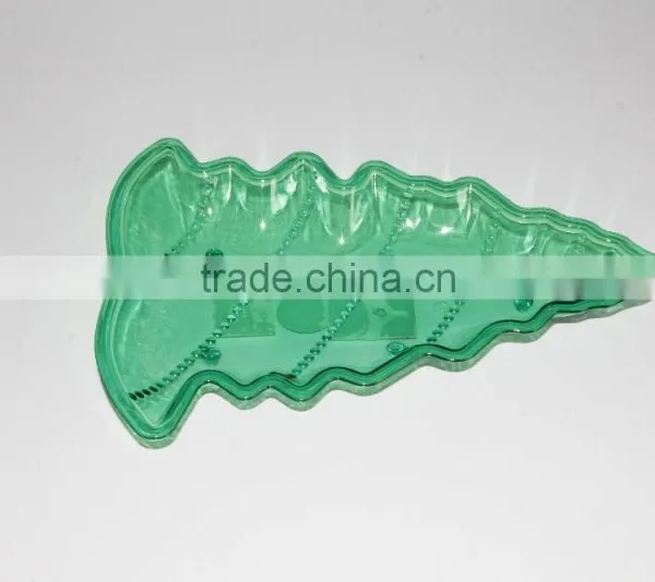 Christmas Tree Shaped Plastic PS Serving Tray photo-2