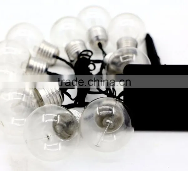 10-LED Solar Light Bulb Hanging Garden Lantern String Light photo-3