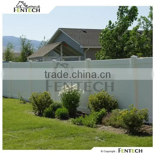 Popular Design UV Proof Plastic/Vinyl/PVC Backyard Privacy Fence photo-4
