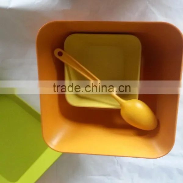 Professional Biological Natural Bamboo Fiber Tableware photo-3