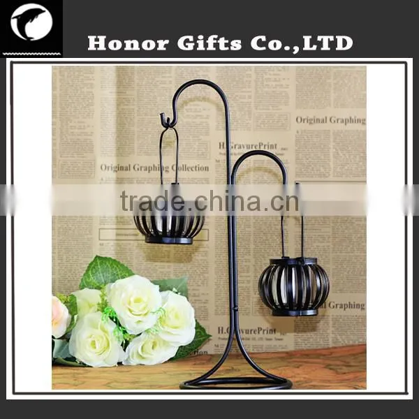 2015 New Products Lovely Decorative Vintage Iron Candle Holder photo-5