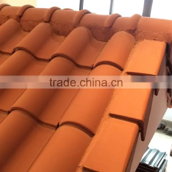 High Quality Roman Style Clay Roofing Tile, Exterior Ceramic Building Materials photo-4