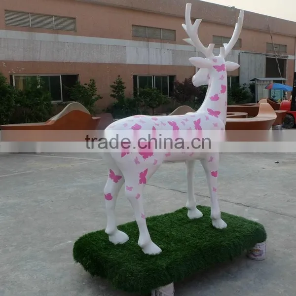 Fiberglass Reindeer Figure for Movie Cartoon photo-5