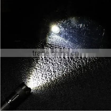 Aluminum Adjustable LED Flashlight Mini Torch 3 Light Mode C0044 photo-5