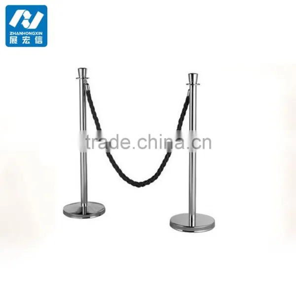 Cone Base Queue Line Crowd Control Rope Barrier photo-4