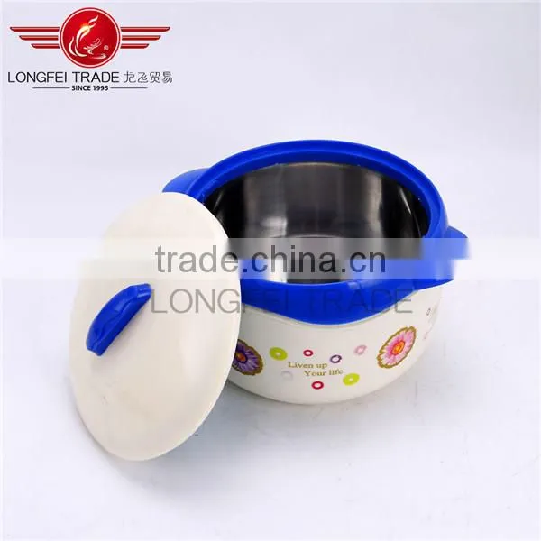 Household 3pcs Insulated Food Warmer Casserole/ Plastic Food Container Set photo-3