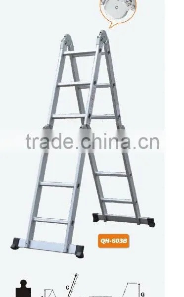 Telescopic A-frame Ladder Indoor Modern Ladder