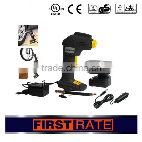 Industrial Portable Battery Operated 9.6V 12V 14.4V 18V Mini Air Compressor 110v photo-2