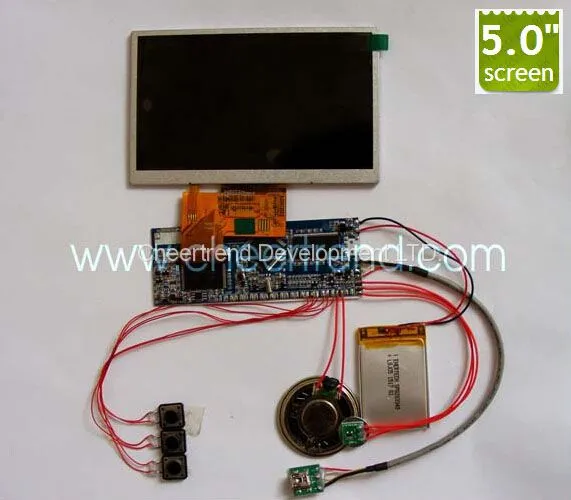 Digital 2.4, 4.3, 5, 7, 10.1 Inch Usb Video Greeting Card Module / Video Player Greeting Card/greeting Card Video Player