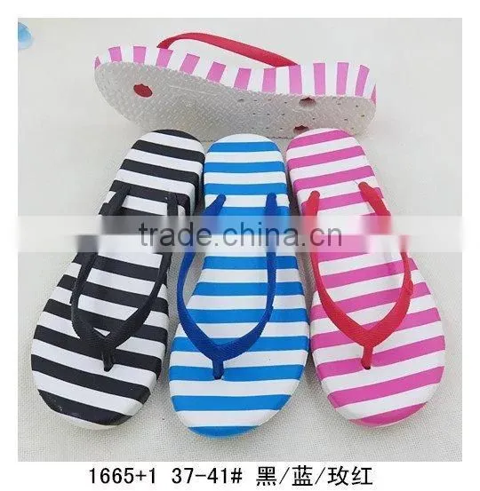 Stripe High Heel Slipper for Girls photo-2